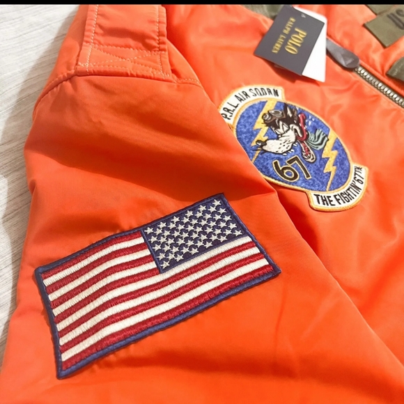 🔥Polo Ralph Lauren twill bomber jacket